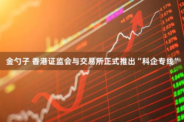 金勺子 香港证监会与交易所正式推出“科企专线”