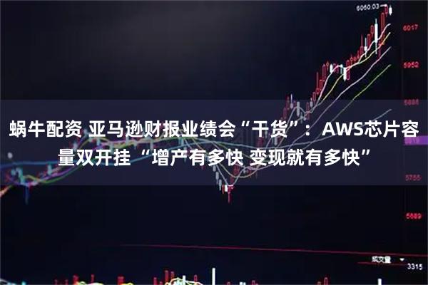 蜗牛配资 亚马逊财报业绩会“干货”:AWS芯片容量双开挂 “增产有多快 变现就有多快”